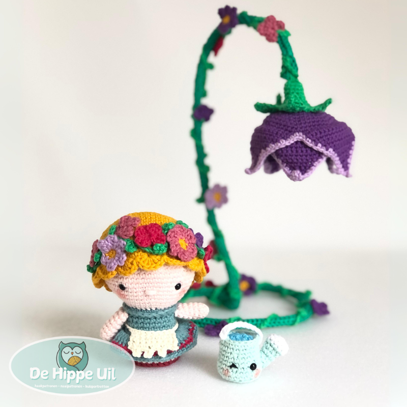 Haakpatroon Bloemenmeisje