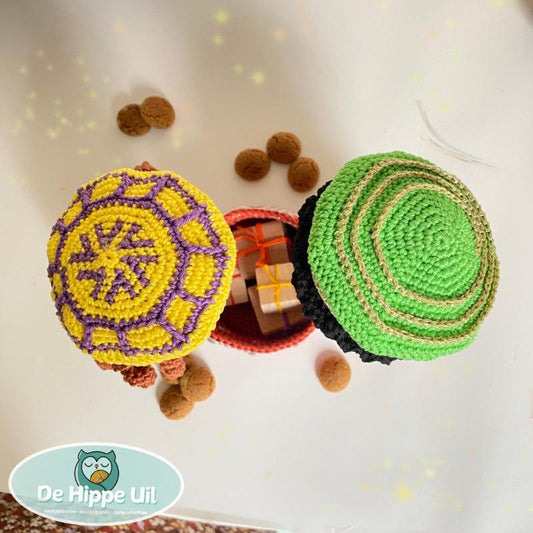 Haakpatroon Pieten met schoorsteen