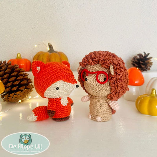 Haakpatroon egel en vos