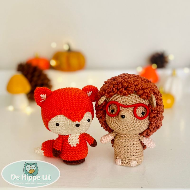 Haakpatroon Egel en vos