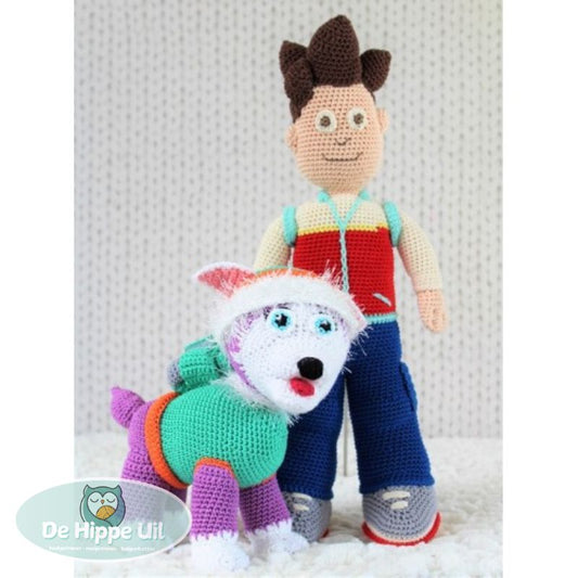 Haakpatronen pakket Rubble, Marshall, Skye, Chase, Ryder, Rocky, Zuma en Everest