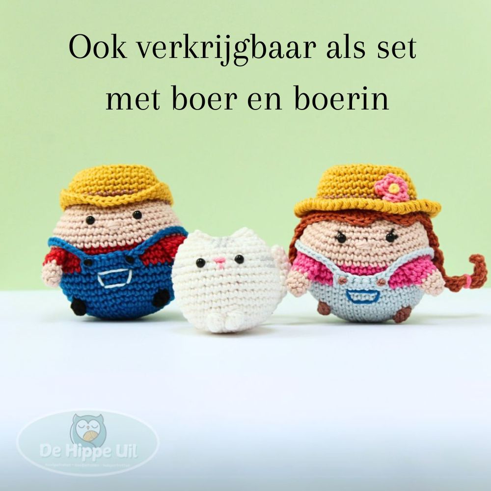 Haakpatroon Schattig Katje, inclusief Koningsdag variant