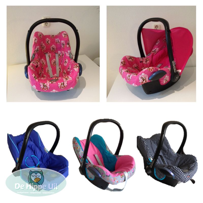 Naaipatroon hoes voor maxi cosi cabriofix