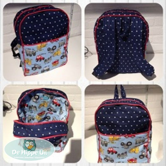 Naaipatroon Rugtas peuter en schoolkind