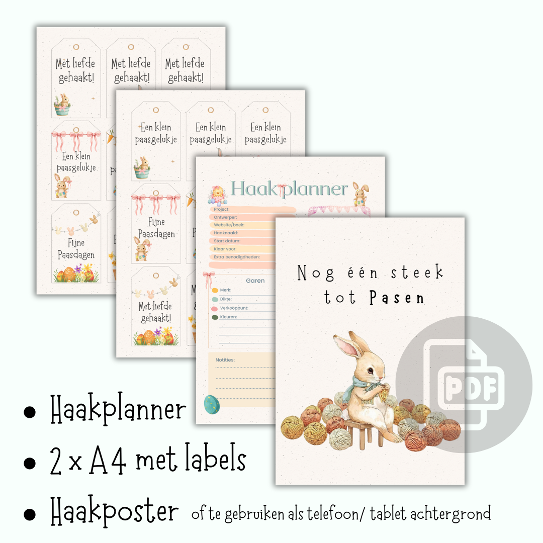 Paasactie: Gratis Printable bij aankoop!