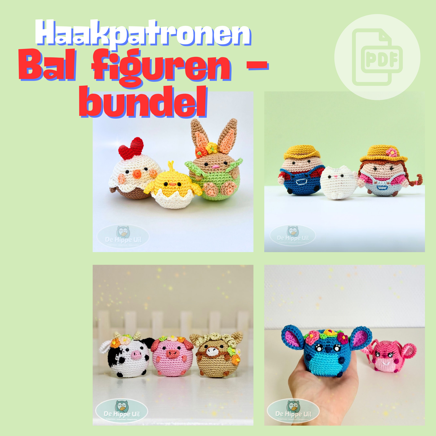 bal figuren haken