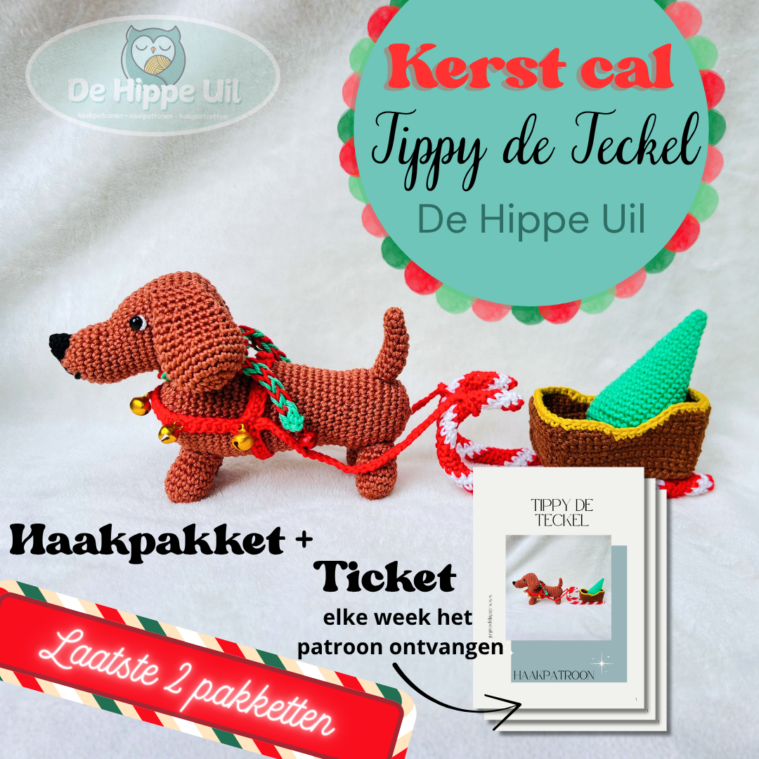 Haakpakket Tippy de Teckel (limited edition)