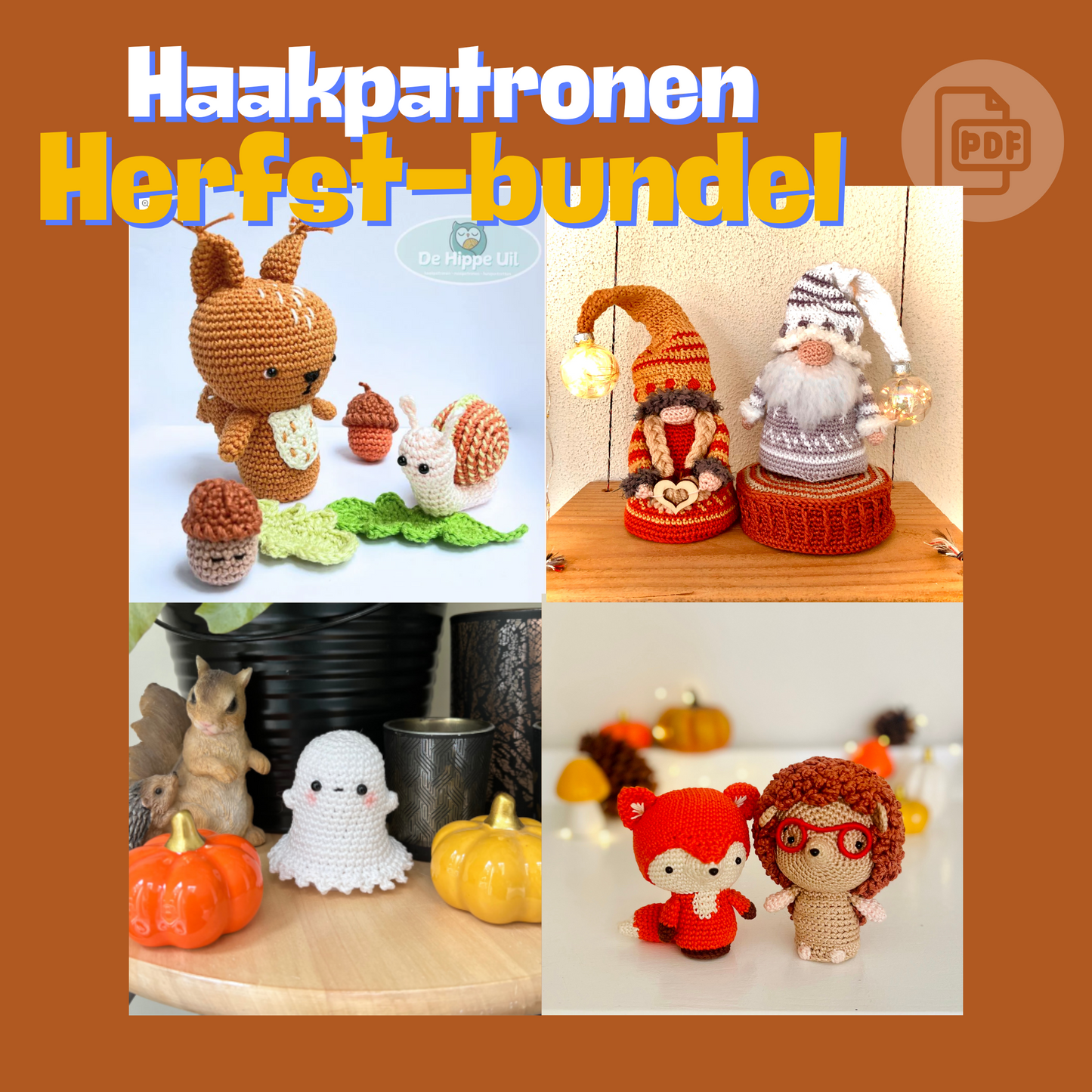 Herfstbundel haakpatronen