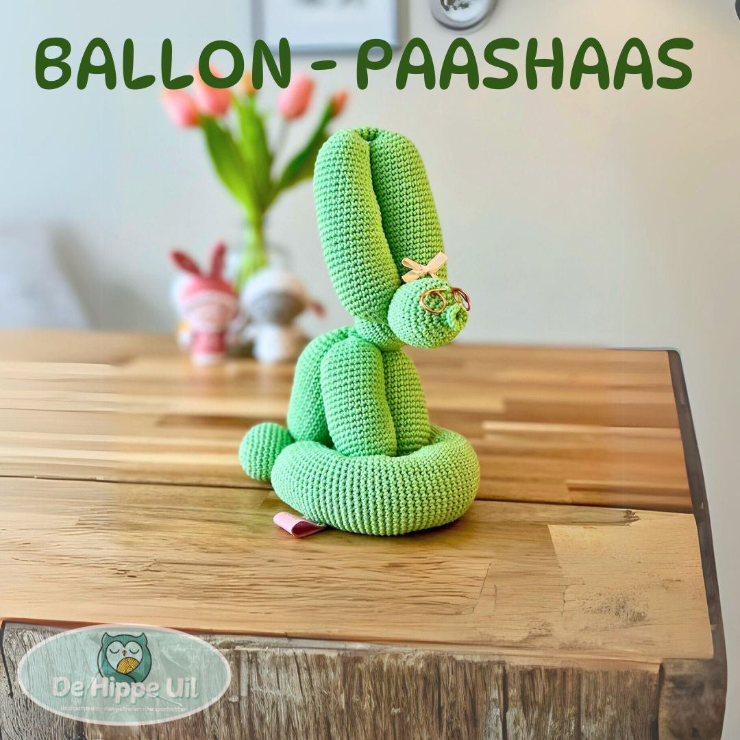 ballon paashaas haken amigurumi pasen