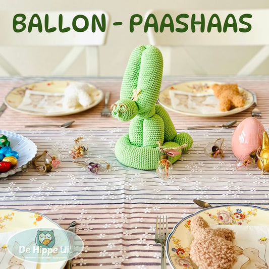 Haakpatroon Ballon Paashaas