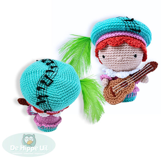 Haakpatroon Verfpiet en Muziekpiet