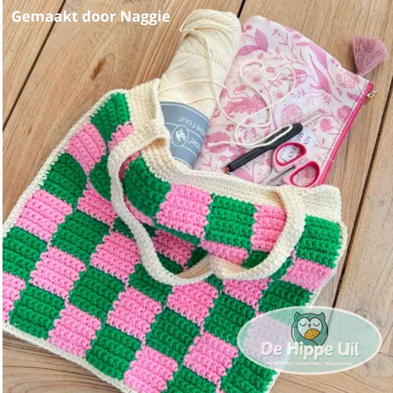 Haakpatroon Zomertas, gehaakte tas voor beginners