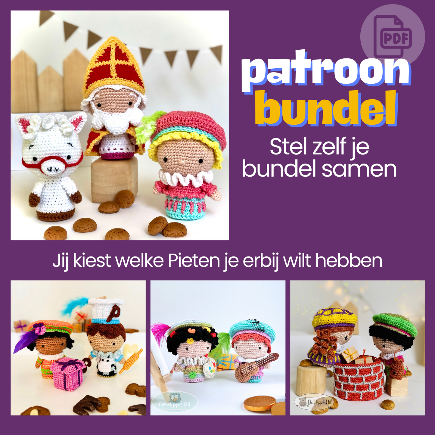Haakpatroon Sinterklaas startbundel