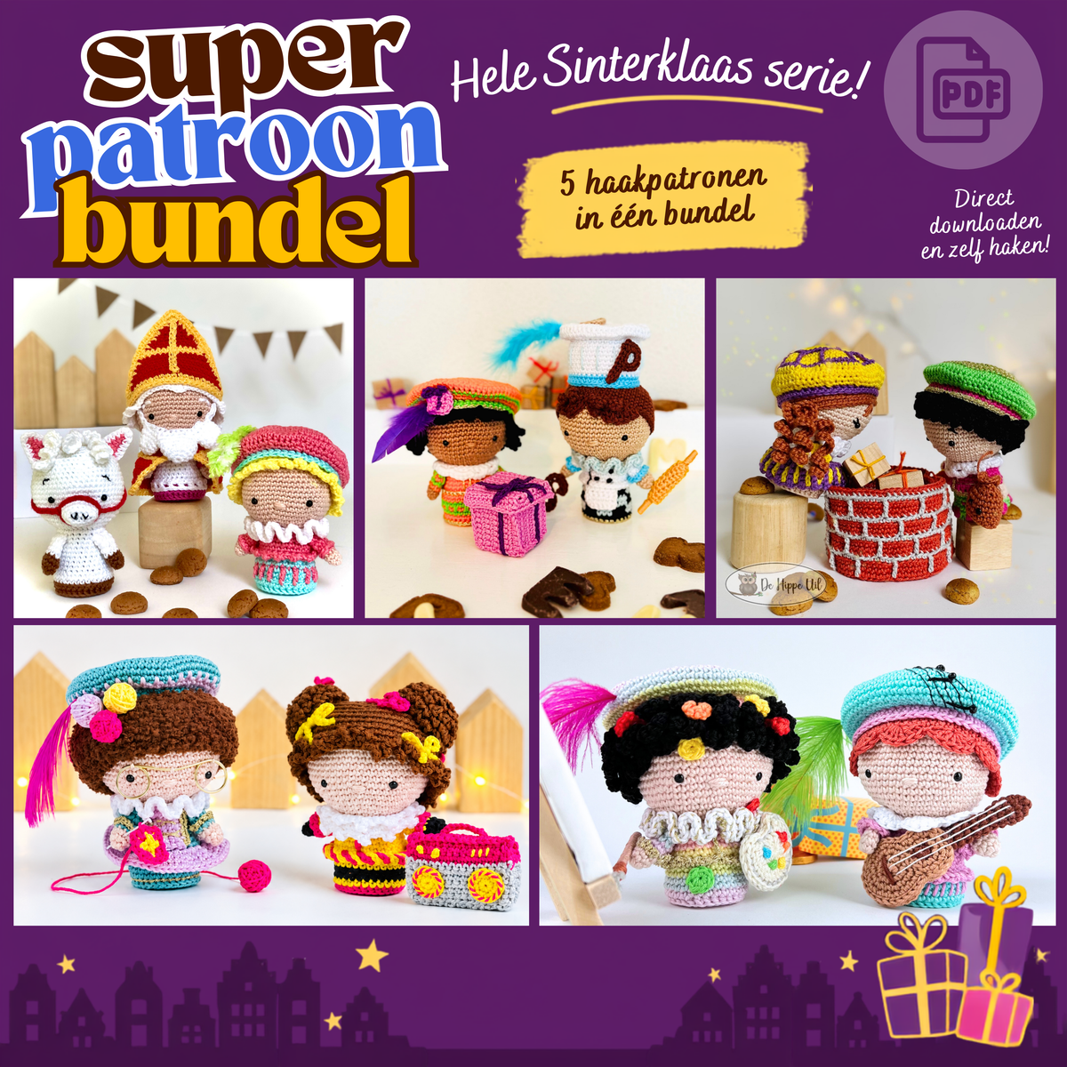 Haakpatronen Super Bundel Sinterklaas