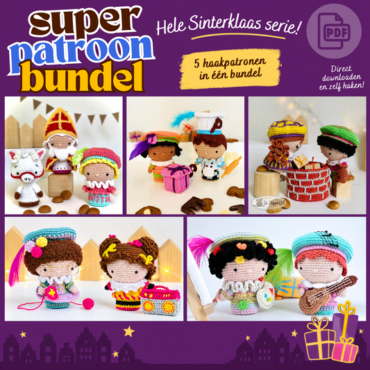 Haakpatronen Super Bundel Sinterklaas